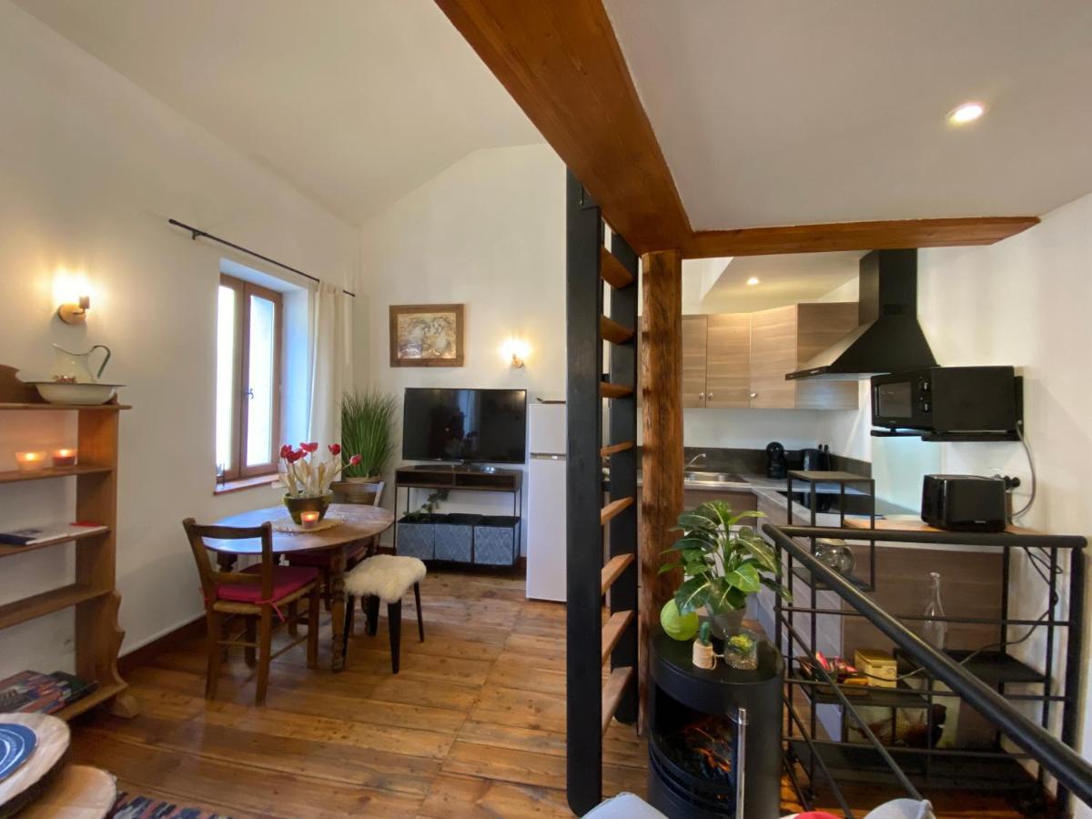 Duplex Cosy Au Coeur De Barcelonnette Lejlighed Eksteriør billede
